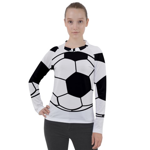 Soccer Lovers Gift Women s Pique Long Sleeve Tee by ChezDeesTees