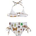 Insects seamless pattern Kids  Classic Bikini Set View2