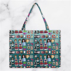 Kawaiicollagepattern2 Medium Tote Bag by snowwhitegirl