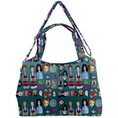 Kawaiicollagepattern2 Double Compartment Shoulder Bag by snowwhitegirl