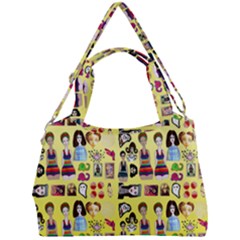 Kawaiicollagepattern3 Double Compartment Shoulder Bag by snowwhitegirl