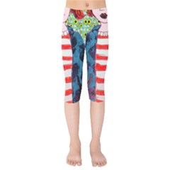 Fiola Wall Kids  Capri Leggings  by snowwhitegirl