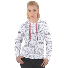 Contemporary Nature Seamless Pattern Women s Overhead Hoodie by BangZart