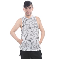 Contemporary Nature Seamless Pattern Men s Sleeveless Hoodie by BangZart