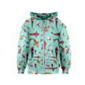 Pattern with koi fishes Kids  Zipper Hoodie View1