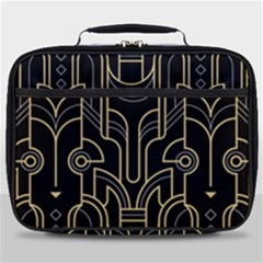 Art Deco Geometric Abstract Pattern Vector Full Print Lunch Bag by BangZart