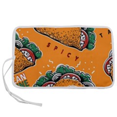 Seamless Pattern With Taco Pen Storage Case (m) by BangZart