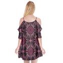 Seamless pattern with flowers oriental style mandala Cutout Spaghetti Strap Chiffon Dress View2