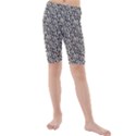 Leopard spots pattern, geometric dots, animal fur print Kids  Mid Length Swim Shorts View1