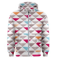 Zappwaits Triangle Men s Zipper Hoodie by zappwaits