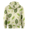 Leaf spring seamless pattern fresh green color nature Men s Zipper Hoodie View2