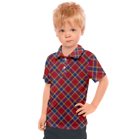 Scottish And Celtic Pattern - Braveheard Is Proud Of You Kids  Polo Tee by DinzDas