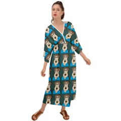 Village Dude - Hillbilly And Redneck - Trailer Park Boys Grecian Style  Maxi Dress by DinzDas