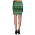 Game Over Karate And Gaming - Pixel Martial Arts Bodycon Skirt View2