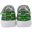 Game Over Karate And Gaming - Pixel Martial Arts Kids  Velcro Strap Shoes View4