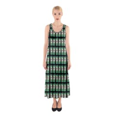 Beverage Cans - Beer Lemonade Drink Sleeveless Maxi Dress by DinzDas