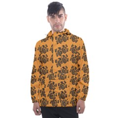 Inka Cultur Animal - Animals And Occult Religion Men s Front Pocket Pullover Windbreaker by DinzDas