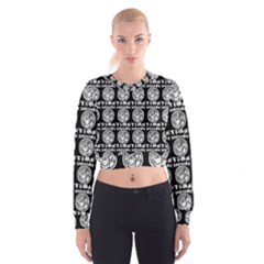 Inka Cultur Animal - Animals And Occult Religion Cropped Sweatshirt by DinzDas