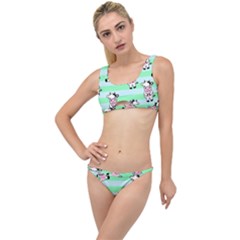 Cow Pattern The Little Details Bikini Set by designsbymallika