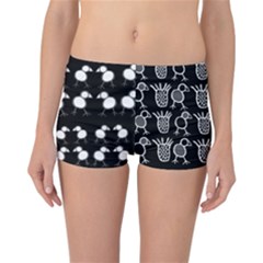 Inaugural Reversible Boyleg Bikini Bottoms by chickenpineaps