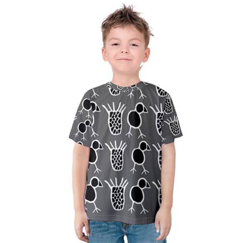 Njhb Vectorized Kids  Cotton Tee by CHPALTD