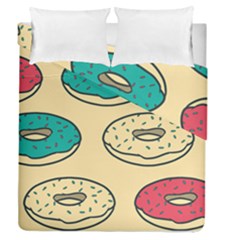 Donuts Duvet Cover Double Side (queen Size) by Sobalvarro