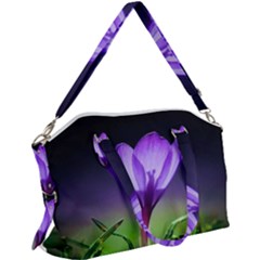 Floral Nature Canvas Crossbody Bag by Sparkle