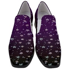 Stars Women Slip On Heel Loafers by Sparkle