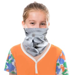 White Floral Face Covering Bandana (kids) by Sparkle