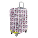 60s Ombre Hair Girl White Luggage Cover (Small) View2