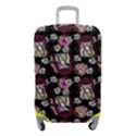 Braids Doll Daisies Black Luggage Cover (Small) View1