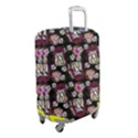 Braids Doll Daisies Black Luggage Cover (Small) View2