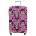 Braids Doll Daisies Pink Luggage Cover (Medium) View1