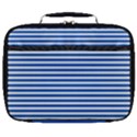 Classic marine stripes pattern, retro stylised striped theme Full Print Lunch Bag View1