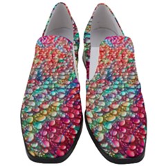 Rainbow Support Group  Women Slip On Heel Loafers by ScottFreeArt