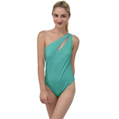 Biscay Green #5 To One Side Swimsuit by Kettukas