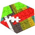 SERIPPY Wooden Puzzle Hexagon View3