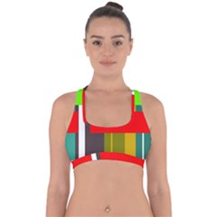 Serippy Cross Back Hipster Bikini Top  by SERIPPY