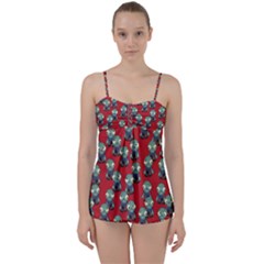 Zombie Virus Babydoll Tankini Set by helendesigns
