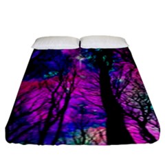 Fairytale Forest Fitted Sheet (king Size) by augustinet