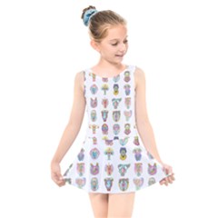 Female Reproductive System  Kids  Skater Dress Swimsuit by ArtByAng