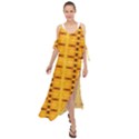 Digital Illusion Maxi Chiffon Cover Up Dress View1