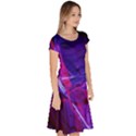 Fractal Flash Classic Short Sleeve Dress View3