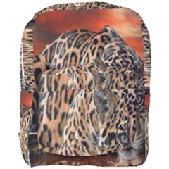 Nature With Tiger Full Print Backpack by Sparkle