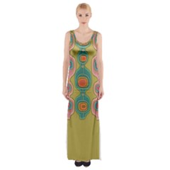 Americana 2 Thigh Split Maxi Dress by emmamatrixworm