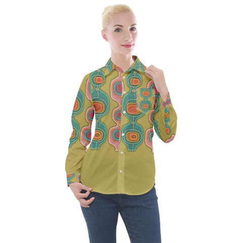 Americana 2 Women s Long Sleeve Pocket Shirt by emmamatrixworm