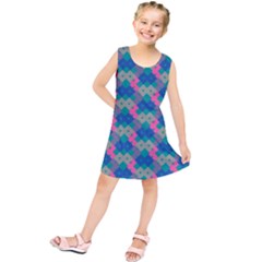 Geo Puzzle Kids  Tunic Dress by tmsartbazaar