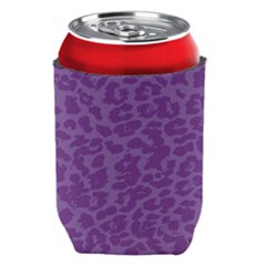 Purple Big Cat Pattern Can Holder by Angelandspot