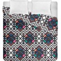 Boho Geometric Duvet Cover Double Side (King Size) View1