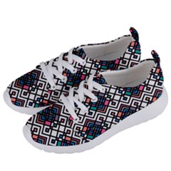 Boho Geometric Women s Lightweight Sports Shoes by tmsartbazaar